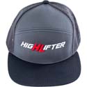 Charcoal Black Hat with High Lifter Logo Flat Bill